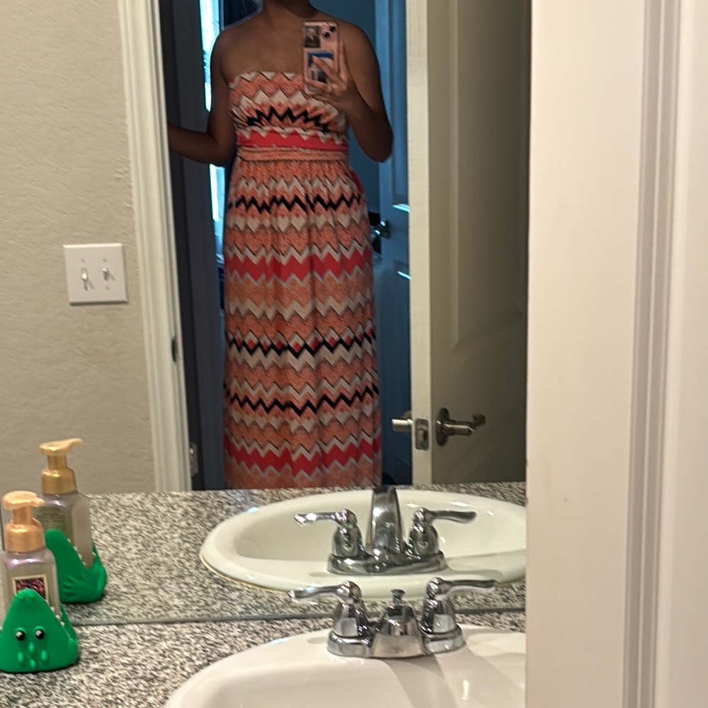 Emerald Sundae Pink Tube Dress